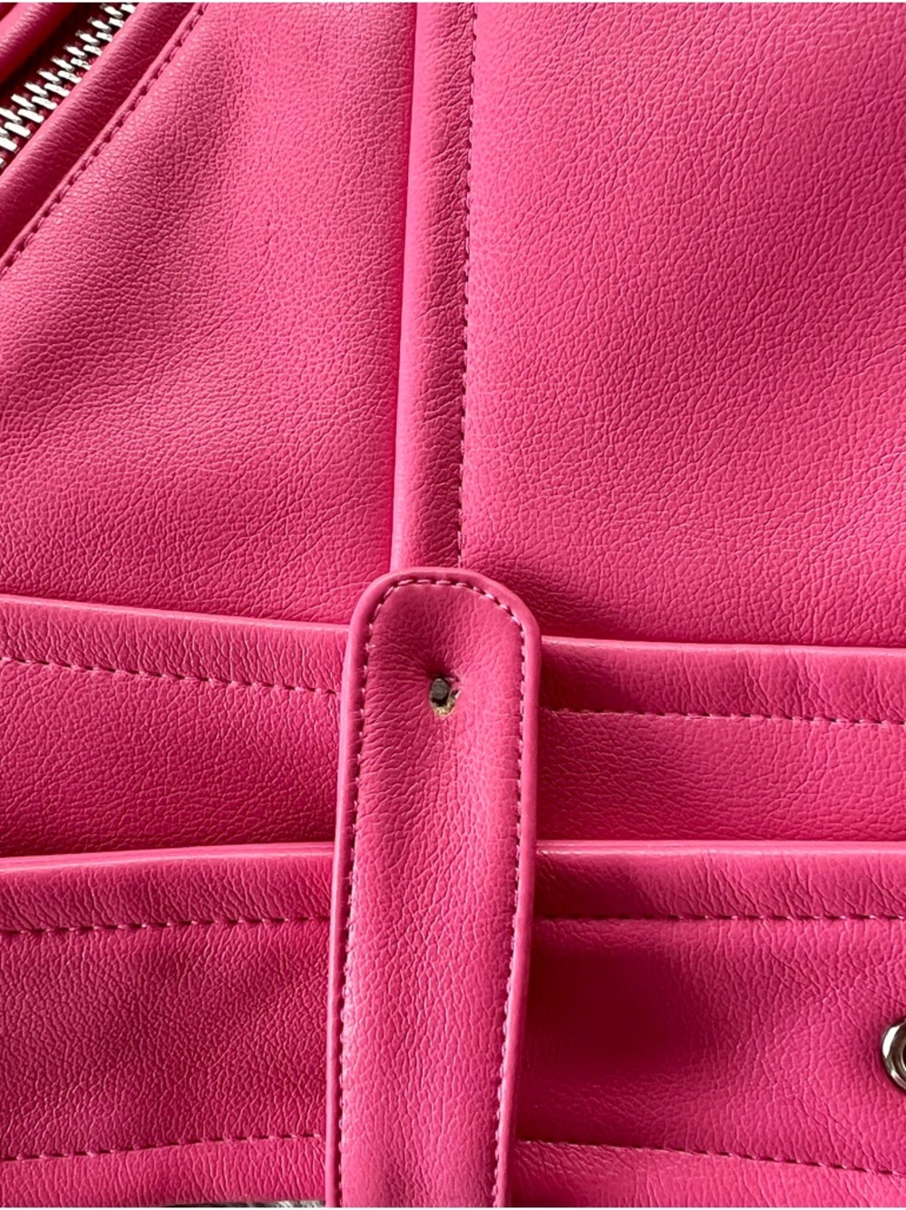 BLACKMILK Pink Moto Jacket - Size AU 10 / US 6 - NWT - Picture 6 of 8